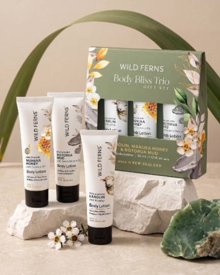 Wild Ferns Mixed Body Bliss Trio Body Lotion